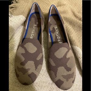 Rothy’s Mink Camo Loafers size 9